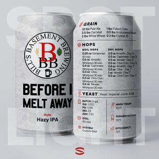 Hazy IPA Recipe with Bill's Basement Brewing