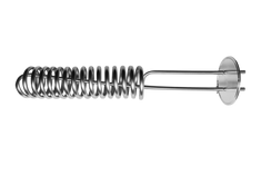 Conical temp control coil