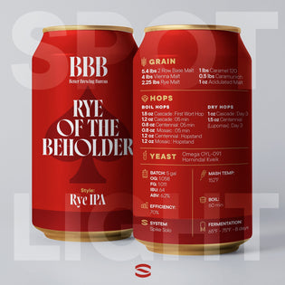 Rye IPA Recipe with Better Brewing Bureau